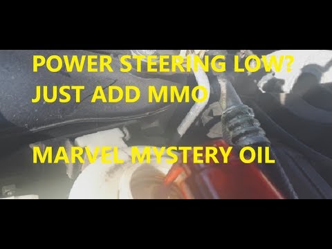 Marvel Mystery Oil In Noisy Power Steering Lets See What Happens Youtube