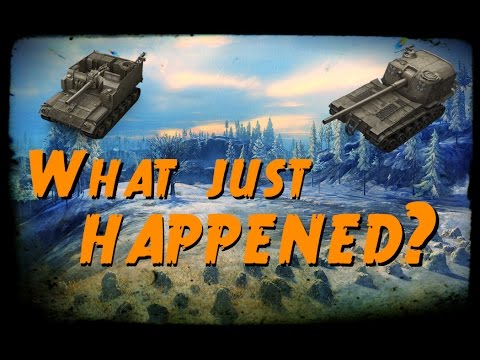 wot replay RNG || Unusual battle with arties!