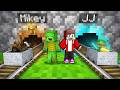 JJ RICH vs Mikey POOR MINECART Battle in Minecraft