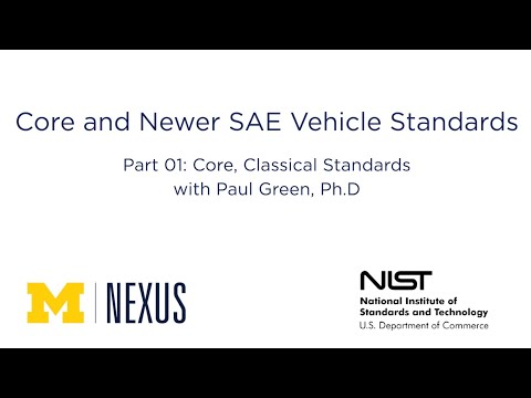 Sae Vehicle Standards