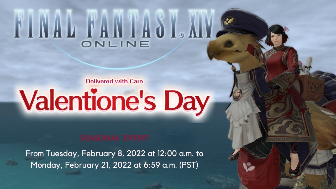 FFXIV Valentiones Day 2022 (Seasonal Event) by Piper Lee YouTube