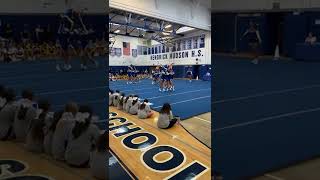 Hen Hud Cheerleading Team performance 11/12/2022