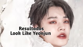 Resultados Con Look Like Yeonjun Pt.1
