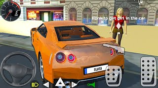 Pick up Girls - Gt-r Car Simulator #1 Android iOS Gameplay screenshot 2