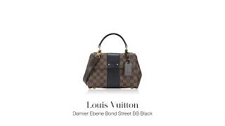 Titip Jual Tas Branded Second: Louis Vuitton Damier Ebene Bond Street BB Black