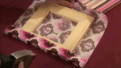 Stretching Fabrics onto Frames