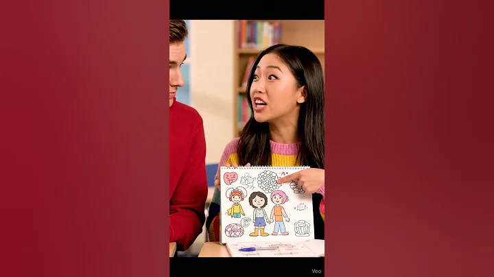 Class Notes: Doodles or 'Artistic Note Method'? 🎨 (Sitcom School Fun) #funny #officemove #comedy