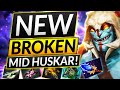 NEW 7.31B HUSKAR BUILD is SIMPLY TOO BROKEN - FREE MMR Midlane - Dota 2 CK Guide