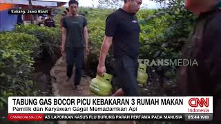 Tabung Gas Bocor Picu Kebakaran 3 Rumah Makan | REDAKSI PAGI (19/12/24)
