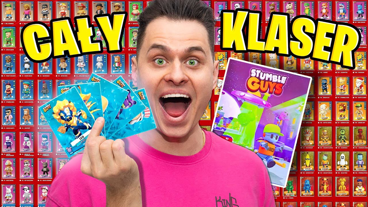 ZDOBYŁEM WSZYSTKIE KARTY Z KOLEKCJI INVASION W STUMBLE GUYS!