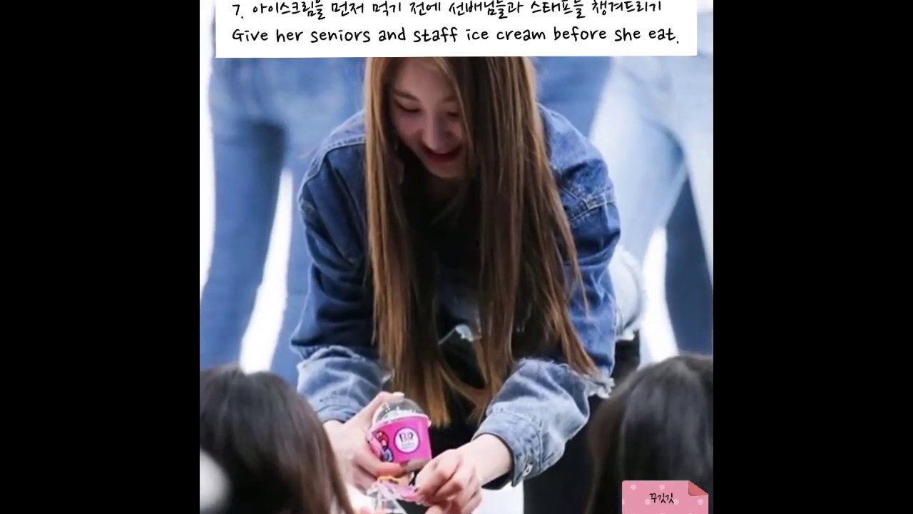 [아이즈원/이채연] 착한 인성 모음Lee chaeyeon personality