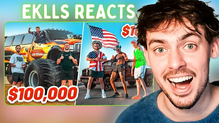 SIDEMEN $100,000 VS $100 ROAD TRIP (USA EDITION) (Reaction)
