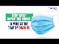 NHSRCL | Keep these important things in mind at the time of COVID-19 | Bullet Train