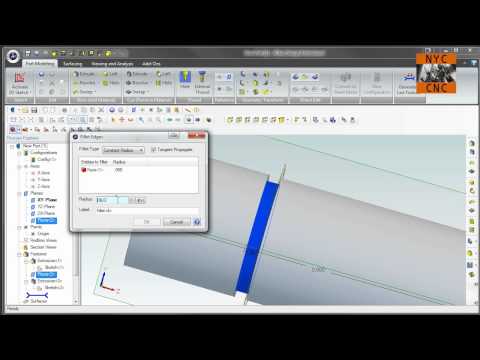 Alibre (Geomagic) Tutorial: Erstellen von O-Ring-Nut
