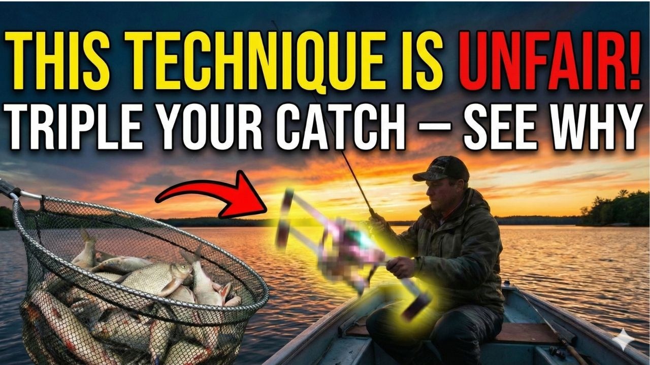 This technique is considered unfair because it triples your catch — see why.