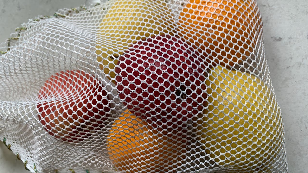 Produce bag no sew YouTube