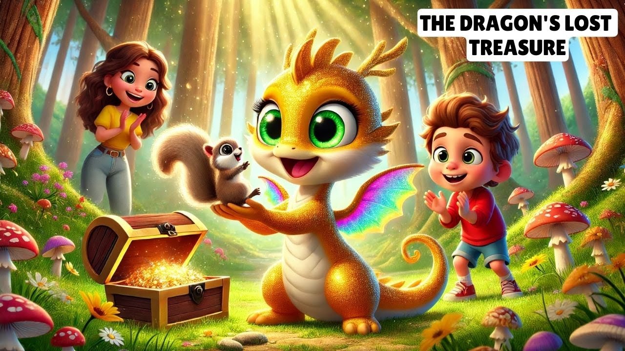 The Dragon's Lost Treasure | Bedtime Story for Kids | - YouTube
