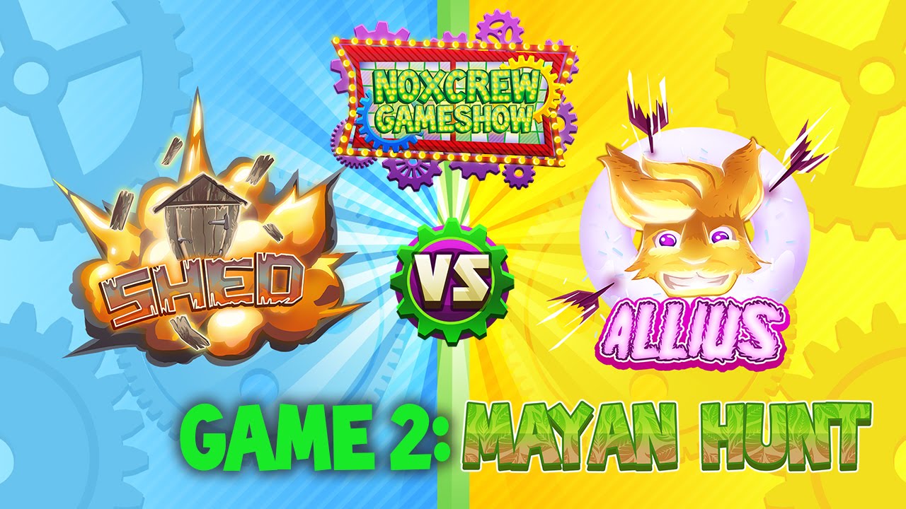 Noxcrew Gameshow S1 - Shed vs Allius: Game 2: Mayan Hunt (MrCraftMan POV)