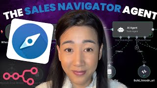 We built the Sales Navigator AI Agent (with n8n Automation)
