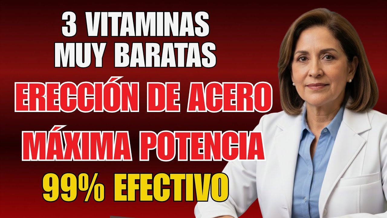 Urólogo: 3 Vitaminas 