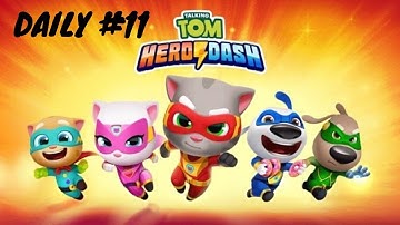 Talking Tom Hero Dash Gameplay Aflevering 11 -(Android, ios)- Full HD-BEGHUSIK