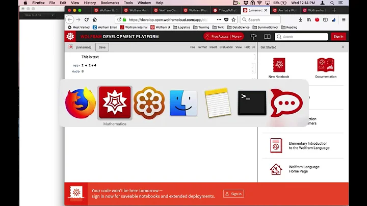 Using Computational Notebooks for Teaching and Research