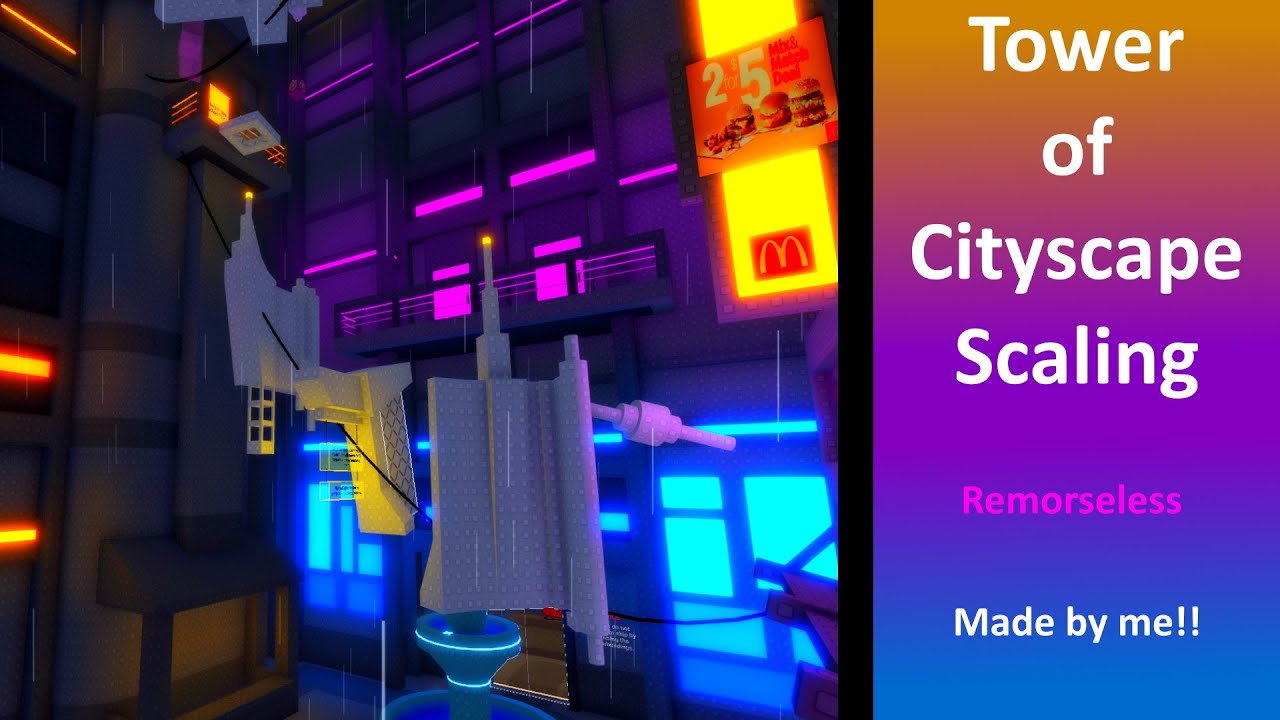 Tower of Cityscape Scaling | JToH (I made another tower!!) - YouTube