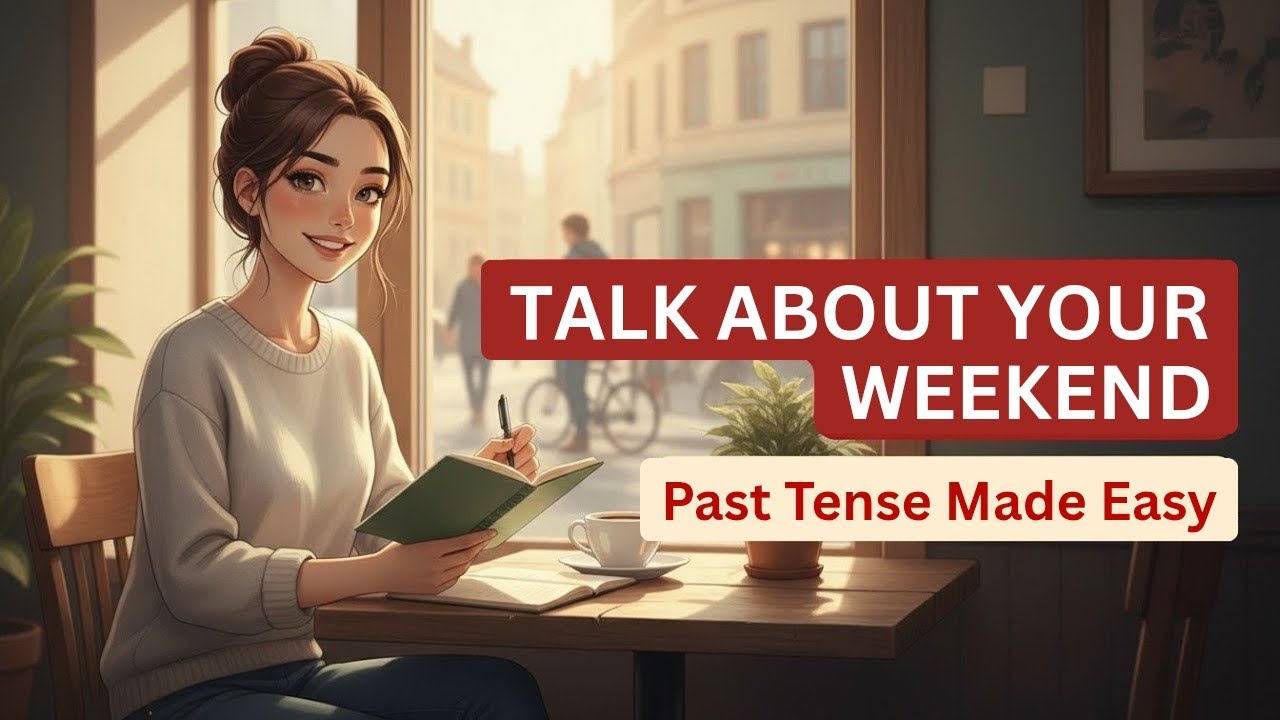 Talk About Your Weekend in English | Master Past Tense | Shadowing technique 