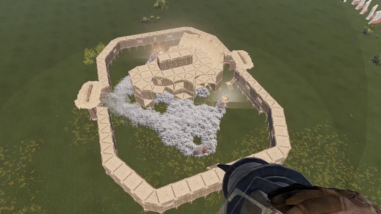 Land Mines Destroy Base In Rust