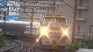 「この運用に入るニーナは初撮影」EF66-27 単570レ 名古屋臨海高速鉄道 あおなみ線 ささしまライブ駅通過