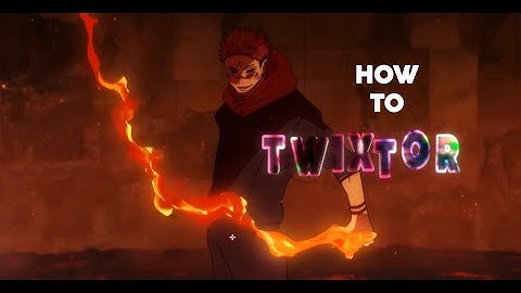 How to Twixtor in 1 MINUTE! | After Effects AMV Tutorial