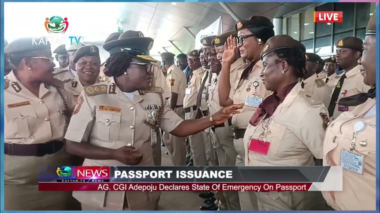 PASSPORT ISSUANCE: AG. CGI Adepoju Declares State Of Emergency On Passport