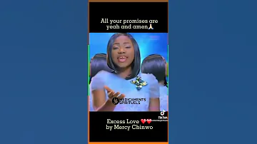 Excess love by mercy chinwo #mercychinwo