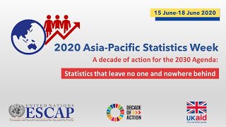 Asia-Pacific Statistics Week Plenary Session - A decade of action for the 2030 Agenda screenshot 5