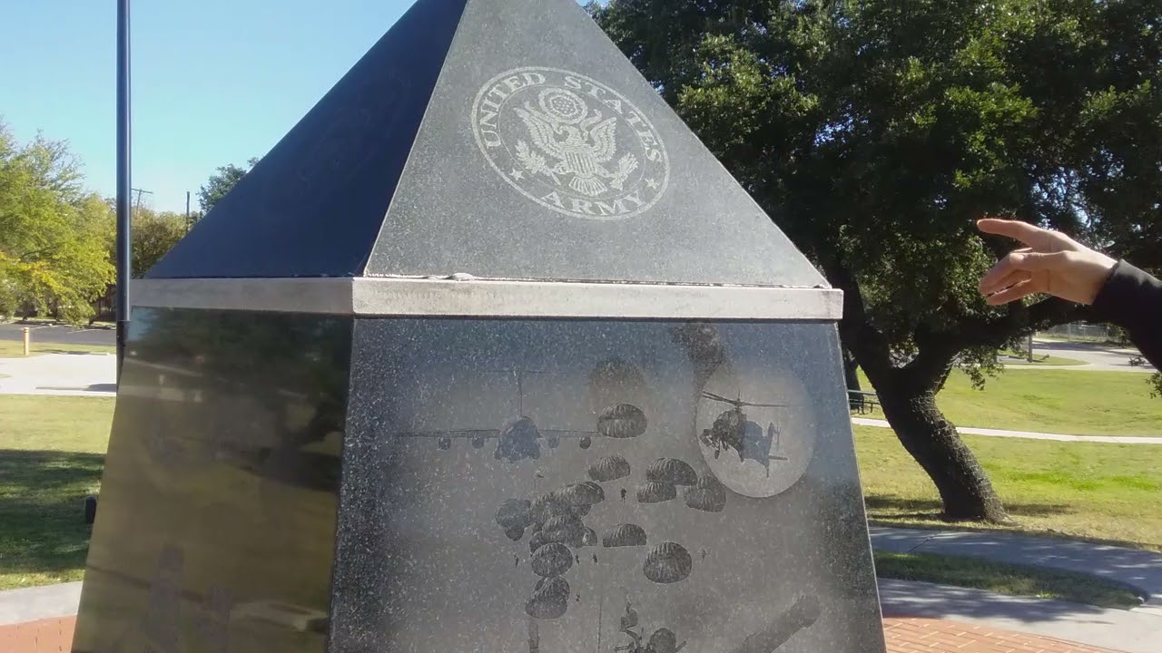 A visit to The Aledo Texas Veterans Memorial