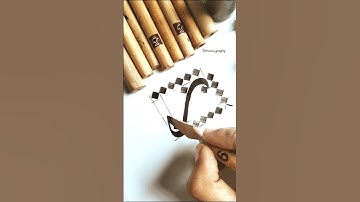 HOW TO WRITE letter running ر | Arabic calligraphy thuluth script Easy tutorial | join IBDAÀ 👇