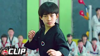【ENG DUB PREMIERE】1 Kid vs Whole Gang! Lin Qiunan's Insane School Fight Scene 🔥 【1080P】#kungfuboys