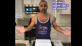 How Much Should I Stir Silicone Into Paint: Fluid Art Experiment
