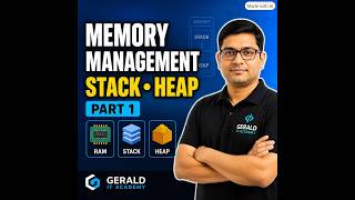 Understanding Memory: RAM, Stack, Heap & Tags | Memory Management Part 1