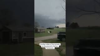 Massive tornado hits Selmer, TN 4-3-25 #tornado #weather