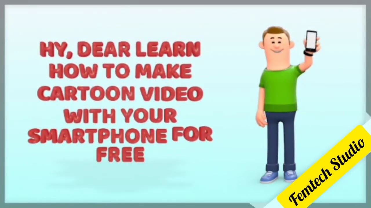 Learn how to make cartoon videos with your smartphone