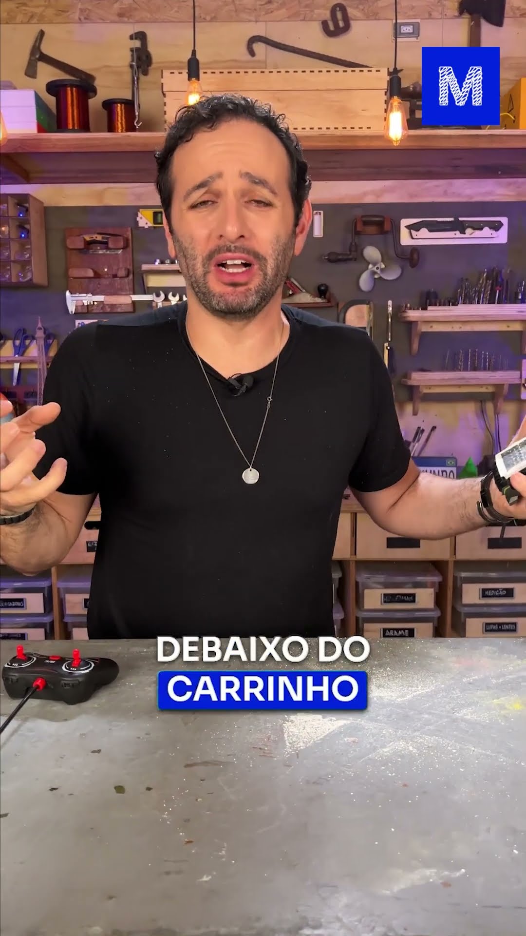Veja o CARRINHO que desafia a GRAVIDADE!