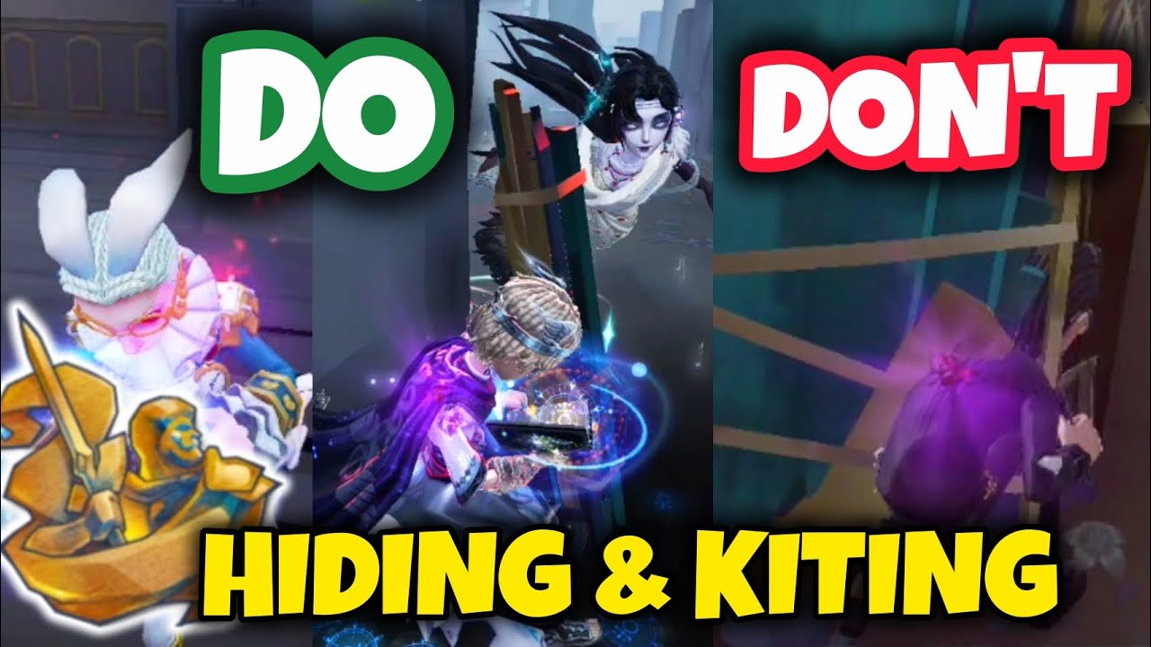 [TIPS] DO & DON'T WHEN HIDING & KITING especially on High Tier Rank | Identity V