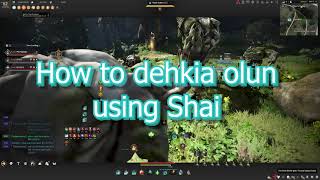 How to Dehkia Olun using shai - Black desert online #blackdesert #bdo #tips