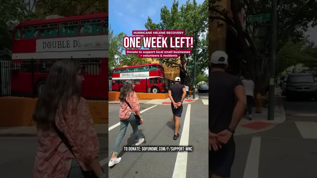 Support Asheville + WNC After Hurricane Helene