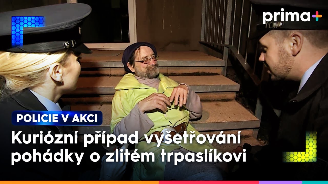 Pohádka o zlitém trpaslíkovi, který vypadnul z okna | Policie v akci