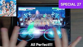 [バンドリ/ガルパ]　ぽっぴん’しゃっふる (Poppin' Shuffle) - [Special 27]「手元動画/All Perfect」#ガルパ9周年