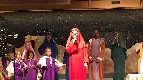 Elizabeth Milewski sings at Christmas Musical 2019