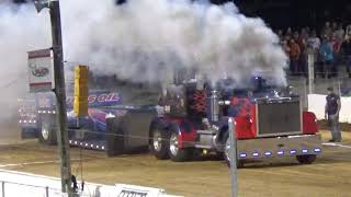 Casey Francis "Macksimus Prime" modified semi pull at the Buck