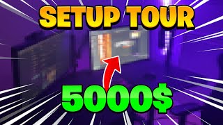 My *INSANE* Gaming Setup Tour! ($5000 Setup) | Detoo